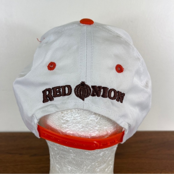 VTG Cleveland Browns Logo Athletic Dawg Pound NFL Snapback Hat Cap Red Onion - Picture 5 of 16